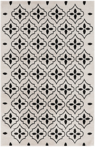 The Rug Corner Nourison Home Nourison Essentials NRE04 IVBLK Area Rugs  