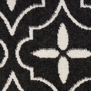 Nourison Home - Nourison Essentials Black/Ivory Area Rug NRE04