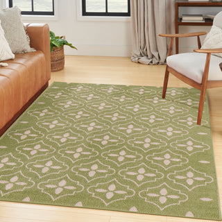 The Rug Corner Nourison Home Nourison Essentials NRE04 GRNIV Area Rugs  