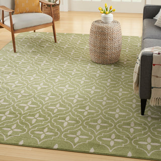 The Rug Corner Nourison Home Nourison Essentials NRE04 GRNIV Area Rugs  