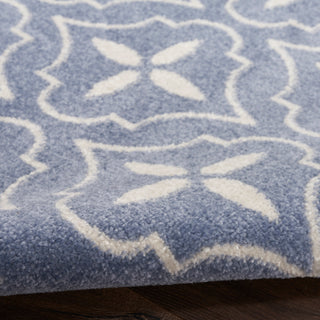 Nourison Home - Nourison Essentials Blue/Ivory Area Rug NRE04