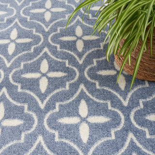 Nourison Home - Nourison Essentials Blue/Ivory Area Rug NRE04
