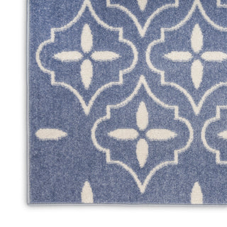 Nourison Home - Nourison Essentials Blue/Ivory Area Rug NRE04
