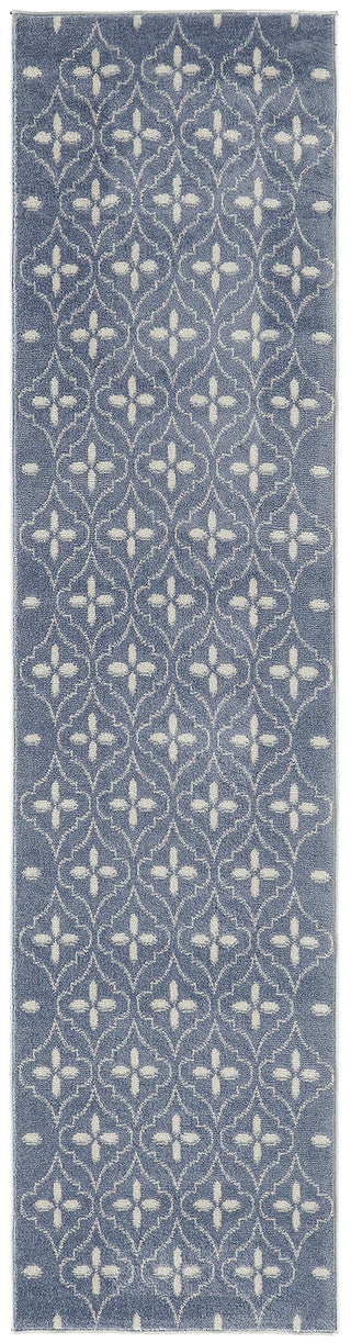 Nourison Home - Nourison Essentials Blue/Ivory Area Rug NRE04