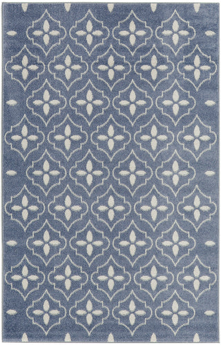 Nourison Home - Nourison Essentials Blue/Ivory Area Rug NRE04