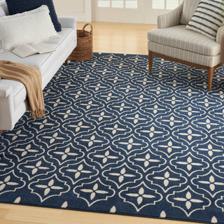Nourison Home - Nourison Essentials Navy/Ivory Area Rug NRE04