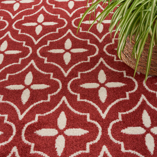 The Rug Corner Nourison Home Nourison Home - Nourison Essentials Brick/Ivory Area Rug NRE04  