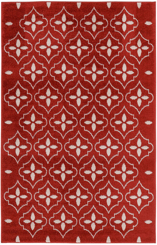 The Rug Corner Nourison Home Nourison Home - Nourison Essentials Brick/Ivory Area Rug NRE04  