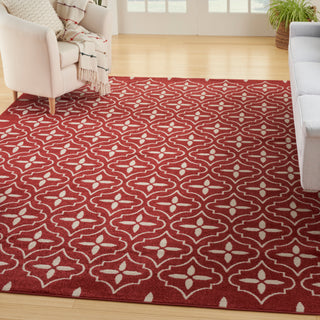 The Rug Corner Nourison Home Nourison Home - Nourison Essentials Brick/Ivory Area Rug NRE04  