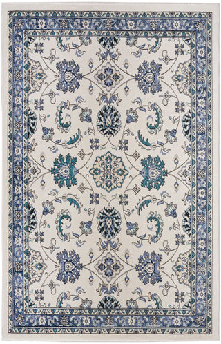The Rug Corner Nourison Home Nourison Essentials NRE05 IVBLU Area Rugs  