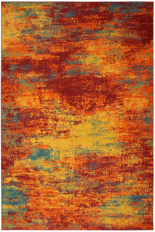 The Rug Corner Nourison Home Nourison Home - Nourison Essentials Flame Area Rug NRE06  