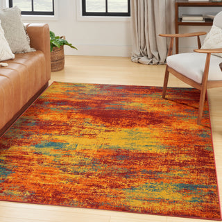 The Rug Corner Nourison Home Nourison Home - Nourison Essentials Flame Area Rug NRE06  