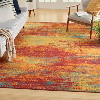 The Rug Corner Nourison Home Nourison Home - Nourison Essentials Flame Area Rug NRE06  