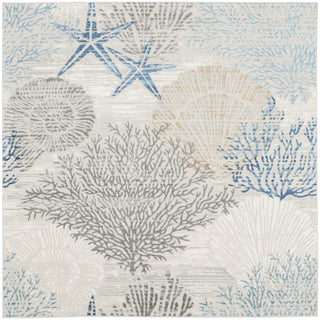 The Rug Corner Nourison Home Seaside SDS04 IVGRB Area Rugs  