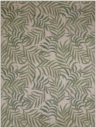 The Rug Corner Nourison Home Nourison Home - Garden Oasis Ivory/Green Area Rug GOA01  