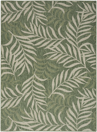The Rug Corner Nourison Home Garden Oasis GOA01 GRNIV Area Rugs  