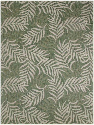 The Rug Corner Nourison Home Garden Oasis GOA01 GRNIV Area Rugs  
