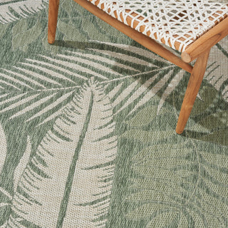 The Rug Corner Nourison Home Garden Oasis GOA02 GRNIV Area Rugs  