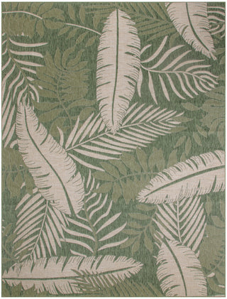 The Rug Corner Nourison Home Garden Oasis GOA02 GRNIV Area Rugs  