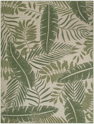 The Rug Corner Nourison Home Nourison Home - Garden Oasis Ivory/Green Area Rug GOA02  