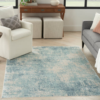 The Rug Corner Nourison Home Astra Machine Washable ASW07 BLUIV Area Rugs  