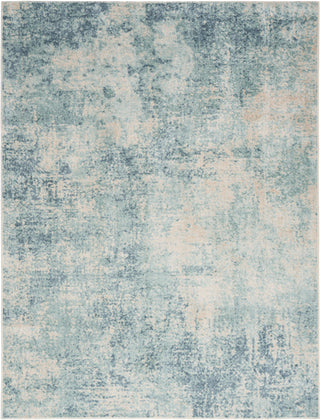 The Rug Corner Nourison Home Astra Machine Washable ASW07 BLUIV Area Rugs  