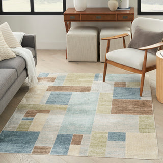 The Rug Corner Nourison Home Astra Machine Washable ASW09 BLGMT Area Rugs  