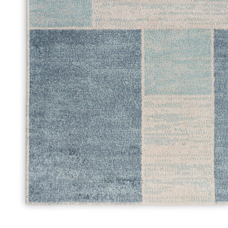 The Rug Corner Nourison Home Astra Machine Washable ASW09 BLUIV Area Rugs  