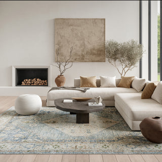 The Rug Corner Nourison Home Astra Machine Washable ASW11 SILBL Area Rugs  