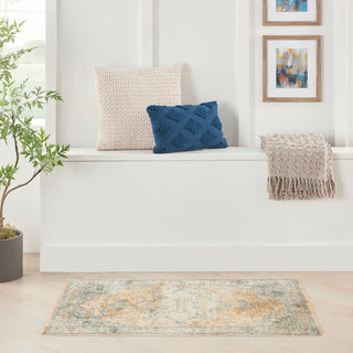 The Rug Corner Nourison Home Astra Machine Washable ASW12 BGEBL Area Rugs  