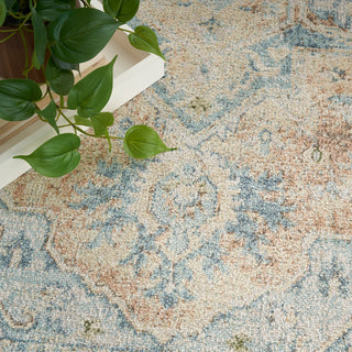 The Rug Corner Nourison Home Astra Machine Washable ASW12 BGEBL Area Rugs  