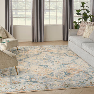 The Rug Corner Nourison Home Astra Machine Washable ASW12 BGEBL Area Rugs  