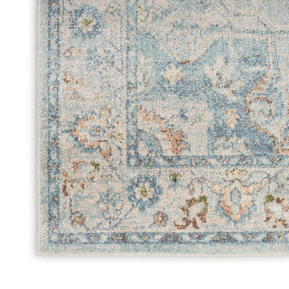 The Rug Corner Nourison Home Astra Machine Washable ASW12 LTBLU Area Rugs  