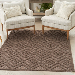 The Rug Corner Nourison Home Versatile NRV01 BROWN Area Rugs  