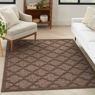 The Rug Corner Nourison Home Easy Care NES01 BROWN Area Rugs  