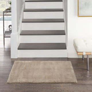 Nourison Home - Plush Cloud Taupe Area Rug PLC01