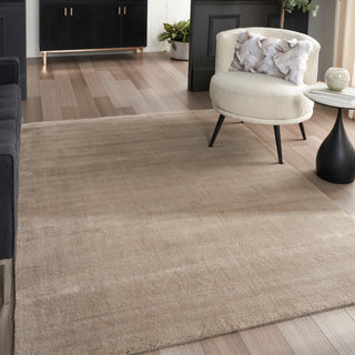 Nourison Home - Plush Cloud Taupe Area Rug PLC01