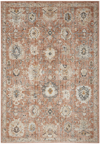 The Rug Corner Nourison Home Oushak Home OUS01 RUST Area Rugs  