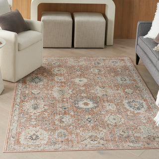 The Rug Corner Nourison Home Oushak Home OUS01 RUST Area Rugs  