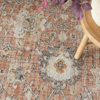 The Rug Corner Nourison Home Oushak Home OUS01 RUST Area Rugs  