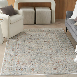 The Rug Corner Nourison Home Oushak Home OUS02 LTGRY Area Rugs  