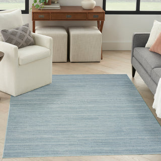 The Rug Corner Nourison Home Nourison Home - WAshable Essentials Aqua Area Rug WAE01  