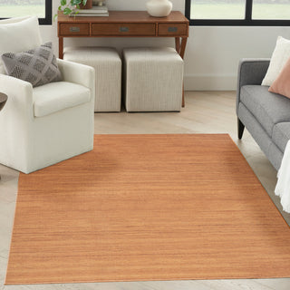 The Rug Corner Nourison Home Washable Essentials WAE01 COPPR Area Rugs  