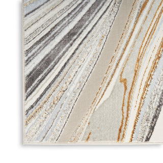 The Rug Corner Nourison Home Nourison Home - Glitz Green/Gold Area Rug GLZ21  