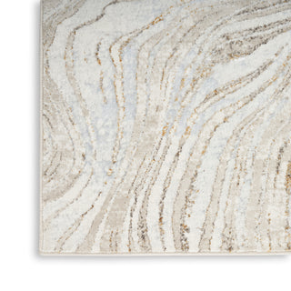 The Rug Corner Nourison Home Glitz GLZ22 GRYGD Area Rugs  