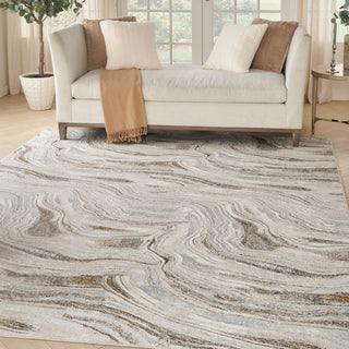 The Rug Corner Nourison Home Glitz GLZ22 GRYGD Area Rugs  