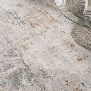 The Rug Corner Nourison Home Glitz GLZ23 GRYMT Area Rugs  