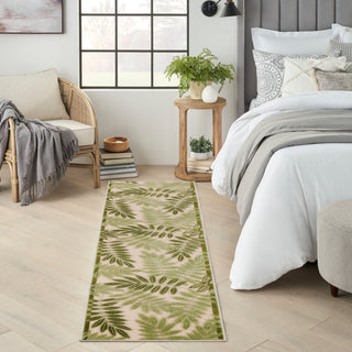 The Rug Corner Nourison Home Nourison Home - Aloha Ivory/Green Area Rug ALH18  