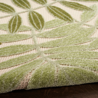 The Rug Corner Nourison Home Nourison Home - Aloha Ivory/Green Area Rug ALH18  