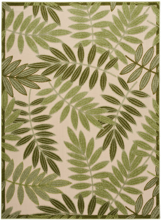 The Rug Corner Nourison Home Nourison Home - Aloha Ivory/Green Area Rug ALH18  